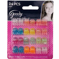 Goody Styling Essentials Girls Claw Clips, Mini 24 Count