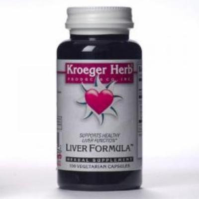 Liver Formula Kroeger Herbs 100 Caps