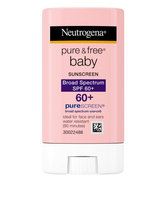 Neutrogena® Pure & Free® Baby Sunscreen Stick Broad Spectrum SPF 60+