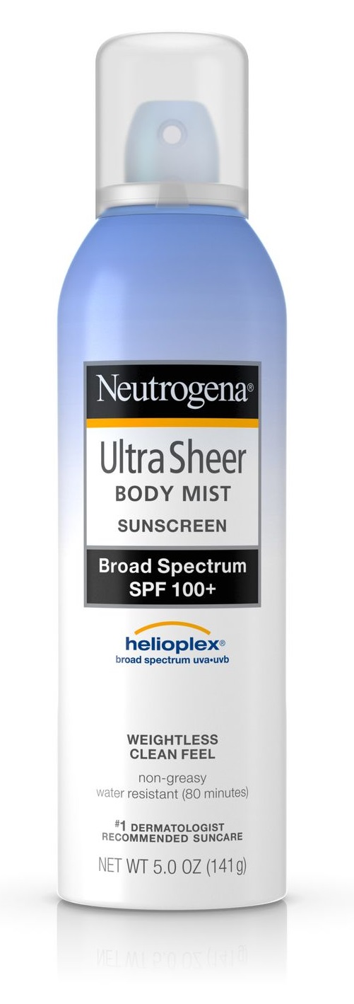 Neutrogena® Ultra Sheer® Body Mist Sunscreen Broad Spectrum SPF 100+