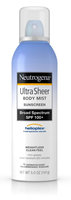 Neutrogena® Ultra Sheer® Body Mist Sunscreen Broad Spectrum SPF 100+
