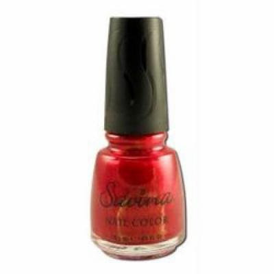 Earthly Delights - Savina Nail Polish, Crazy Red S10036, 1 bottle