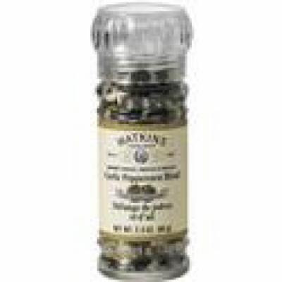 J.R. Watkins - Gourmet All Natural Seasoning, Garlic Peppercorn Blend Grinder, 1 ea