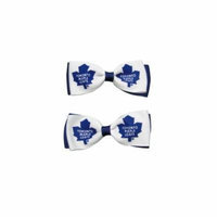 Toronto Maple Leafs Hair Bow Pair
