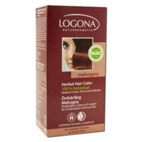 Logona - Herbal Hair Color Powders, Mahogany 3.5 oz