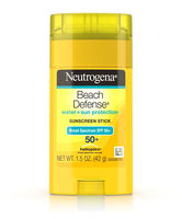 Neutrogena® Beach Defense® Water + Sun Protection Sunscreen Stick Broad Spectrum SPF 50+