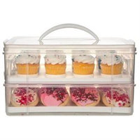 Snapware Snap n' Stack 2-Layer Cupcake Carrier