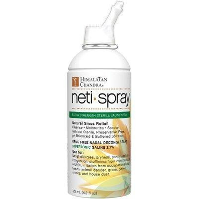 Himalayan Chandra Hypertonic Adult Neti Spray, 4.2 Ounce