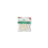Solaray Empty Vegetarian Capsules, Size 0, 12 Count