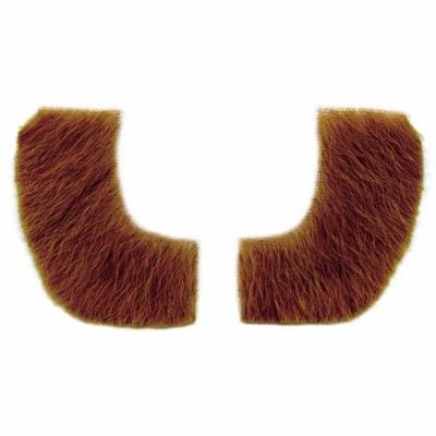 Loftus Men Facial Hair Mutton Chops Beard Sideburns, Brown, One Size