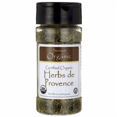 Swanson Certified Organic Herbs de Provence 0.7 oz (19.8 grams) Pwdr