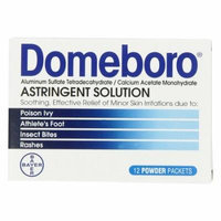 Astringent Solution Powder Packets, Generic To: Domeboro - 12 Ea