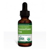 Passionflower Vine Certified Organic Extract Gaia Herbs 2 oz Liquid