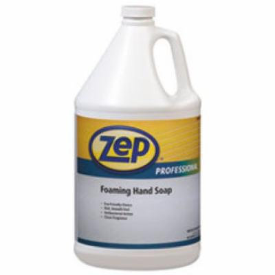 Zep Professional Antibacterial Foaming Hand Soap, Floral Scent, 1 gal Bottle, 4/Carton