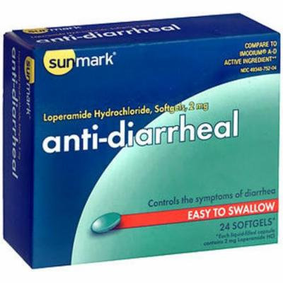 Sunmark Anti-Diarrheal Softgels - 24 ct
