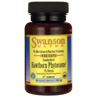 Swanson Standardized Hawthorn Phytosome 300 mg 60 Veg Caps
