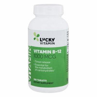 LuckyVitamin - Vitamin B-12 Timed Release 1000 mcg. - 100 Tablets