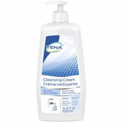 Tena Scent Free Cleansing Cream, 33.8 fl oz