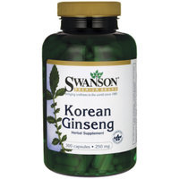 Swanson Korean Ginseng 250 mg 300 Caps