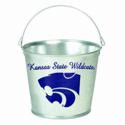 NCAA Kansas State Wildcats 5-Quart Galvanized Pail