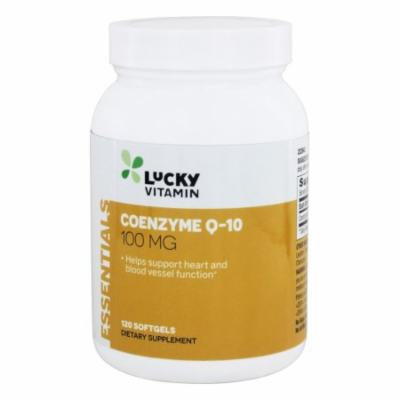 LuckyVitamin - Coenzyme Q-10 100 mg. - 120 Softgels