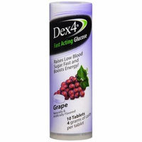 Dex4 Glucose Tablets Grape - 6 packs of 10
