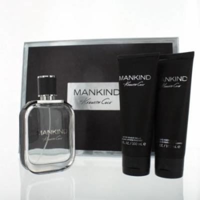 MANKIND MEN 3 PIECE GIFT SET - 3.4 OZ EAU DE TOILETTE SPRAY by KENNETH COLE