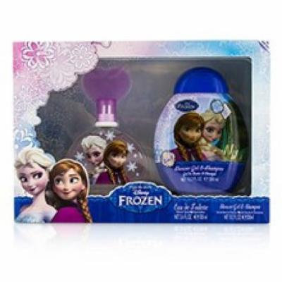 AIR VAL INTERNATIONAL Disney Frozen Coffret: Eau De Toilette Spray 100ml/3.4oz + Shower Gel & Shampoo 300ml/10.2oz For W