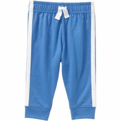 Garanimals Newborn Baby Boy Solid Taped Jersey Pants
