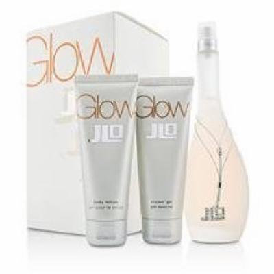 J. Lo Glow Coffret: Eau De Toilette Spray 100ml/3.4oz + Body Lotion 75ml/2.5oz + Shower Gel 75ml/2.5oz For Women