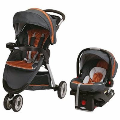Graco FastAction Fold Sport Click Connect Travel System Tangerine Travel System