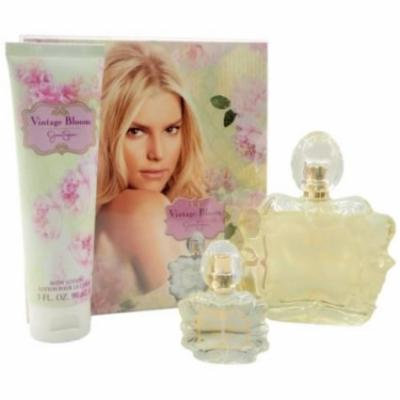 JESSICA SIMPSON Vintage Bloom Coffret: Eau De Parfum Spray 100ml/3.4oz + Eau De Parfum Spray 7.5ml/0.25oz + Body Lotion
