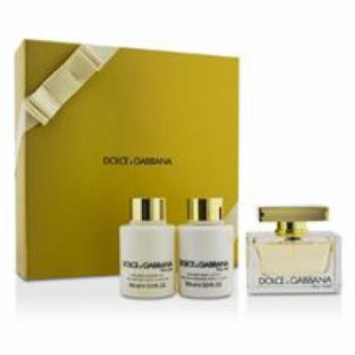 Dolce & Gabbana The One Coffret: Eau De Parfum Spray 75ml/2.5oz + Body Lotion 100ml/3.3oz + Shower Gel 100ml/3.3oz For W