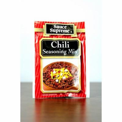 Pack of 24 Sauce Supreme Chili Seasoning Mix 1 oz. #30002