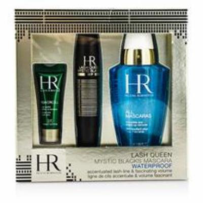 Helena Rubinstein Lash Queen Mystic Blacks Waterproof Mascara Set: Mascara 7ml/0.24oz + Makeup Remover 50ml/1.69oz + Pow