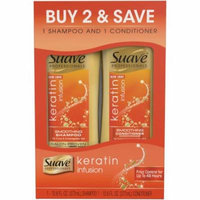 Suave® Professionals Keratin Infusion Smoothing Shampoo and Conditioner
