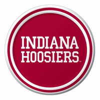 Club Pack of 96 NCAA Indiana University Decoration Lunch Party Plates 7