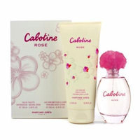 Gres Cabotine Rose Coffret: Eau De Toilette Spray 100ml/3.4oz + Perfumed Body Lotion 200ml/6.76oz For Women