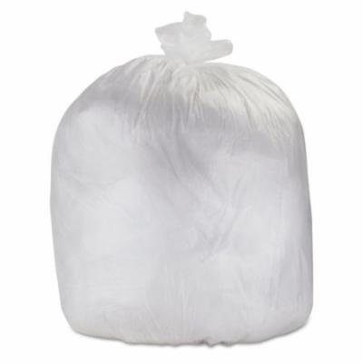 High-Density Can Liners, 30 x 36, 30-Gallon, 0.6 Mil, Clear, 500/CT