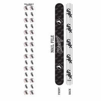 Bundle 2 Items: Chicago White Sox Nail File and Nail Sticker Decals