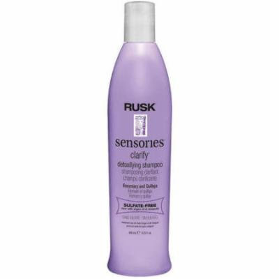 Rusk Sensories Clarify Rosemary and Quillaja Detoxifying Shampoo, 13.5 fl oz