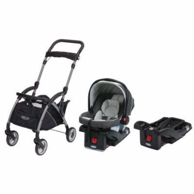 Graco SnugRide 30 LX Click Connect Car Seat with Car Seat Carrier & Extra Car Seat Base, Glacier