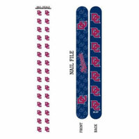 Bundle 2 Items: Washington Nationals Nail File and Nail Sticker Decals