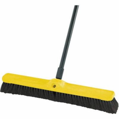 Rubbermaid Commercial Fine Floor Sweeper, Black, 12 count