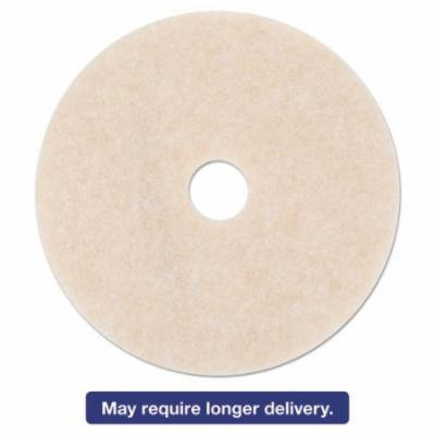 3M Ultra High-Speed TopLine Floor Burnishing Pads 3200, 27-Inch, White/Amber, 5/CT