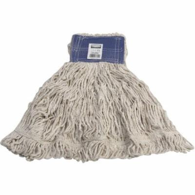 Rubbermaid Commercial Super Stitch Blend Cotton/Synthetic X-Large White Mops, 6 count