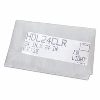 High-Density Can Liners, 40 x 48, 45-gal, 22 mic, Clear, 25/Roll, 6/CT