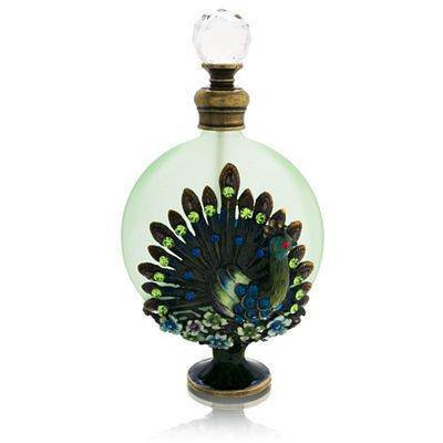 Welforth Peacock Decorative Perfume Bottle Model No. PB-769