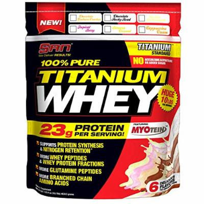 SAN Pure Titanium Whey, Chocolate Graham Cracker, 10 Pound