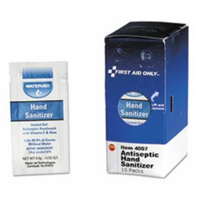Hand Sanitizer Packets for SmartCompliance First Aid Kits, Clean, 0.9